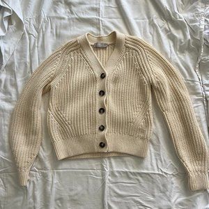 Everlane The Texture Cotton Cardigan XS